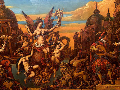 Oil painting Triumph of Venice by Litvinov Oleg Arkad’yevich