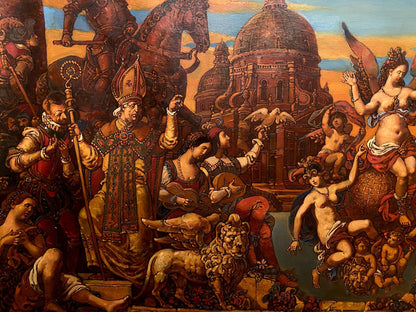 Oil painting Triumph of Venice by Litvinov Oleg Arkad’yevich