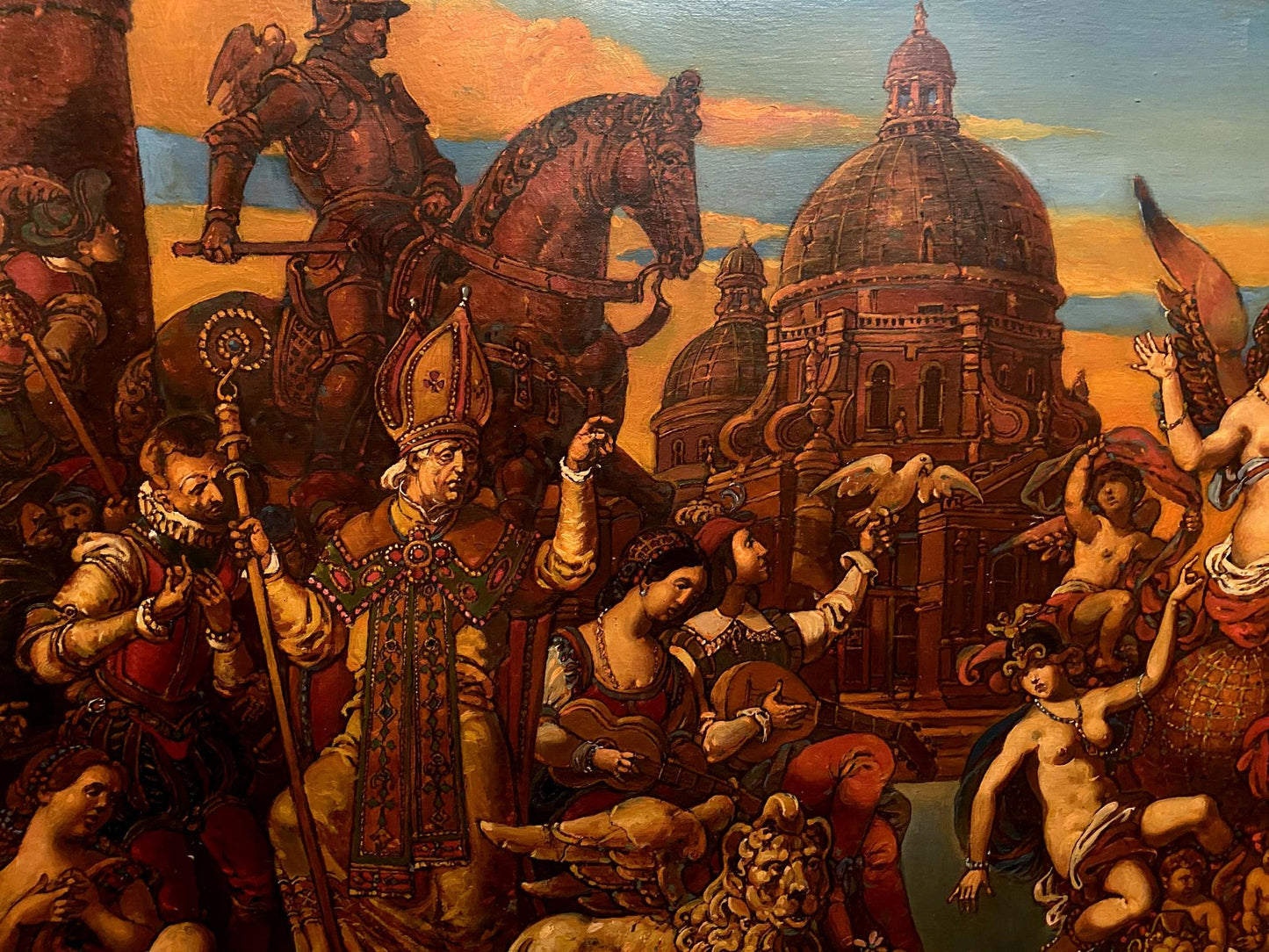 Oil painting Triumph of Venice by Litvinov Oleg Arkad’yevich