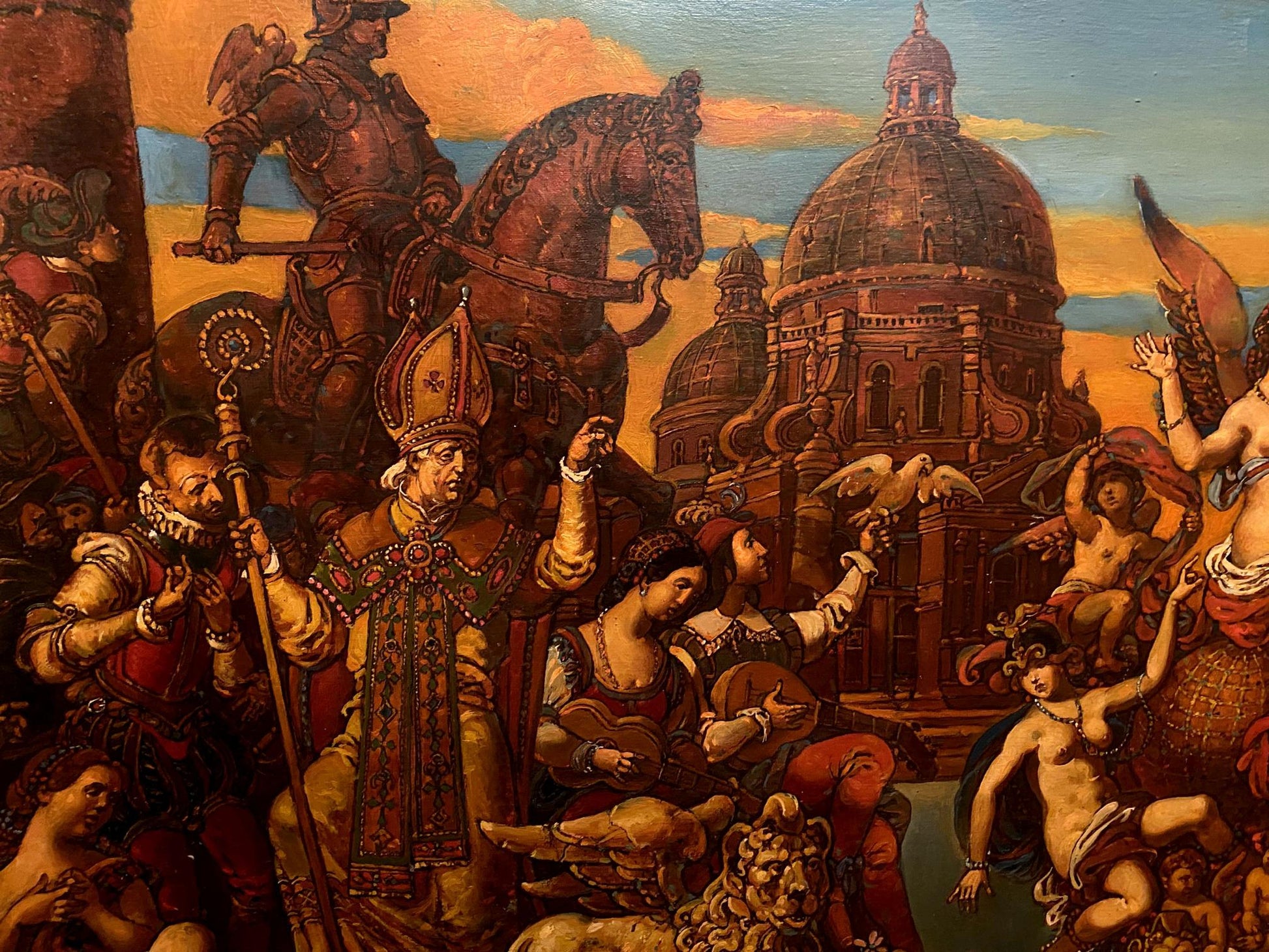 Oil painting Triumph of Venice by Litvinov Oleg Arkad’yevich