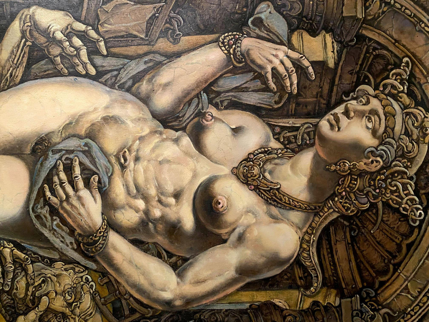 oil portrait art