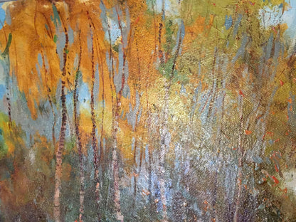 Oil painting Alley in the park by Maltsev Nikolay Aleksandrovich