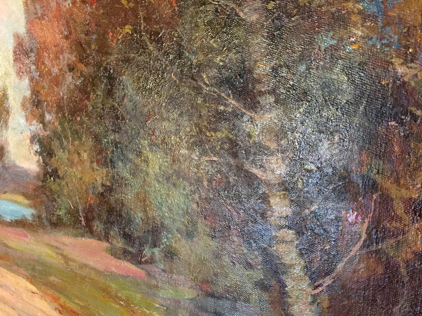 Oil painting Alley in the Park by Maltsev Nikolay Aleksandrovich