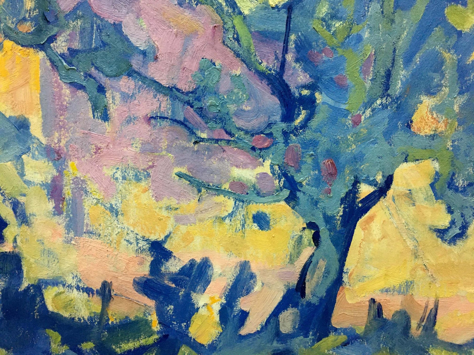 Vibrant impressionist oil painting Evening came by Kiyansky Yuri Ivanovich