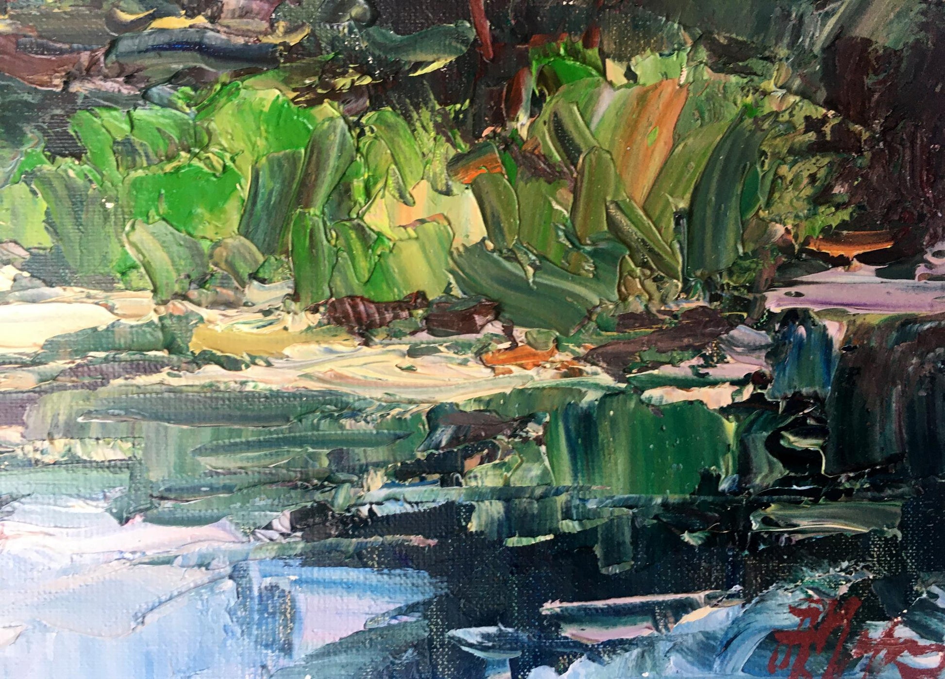 Artist's signature 