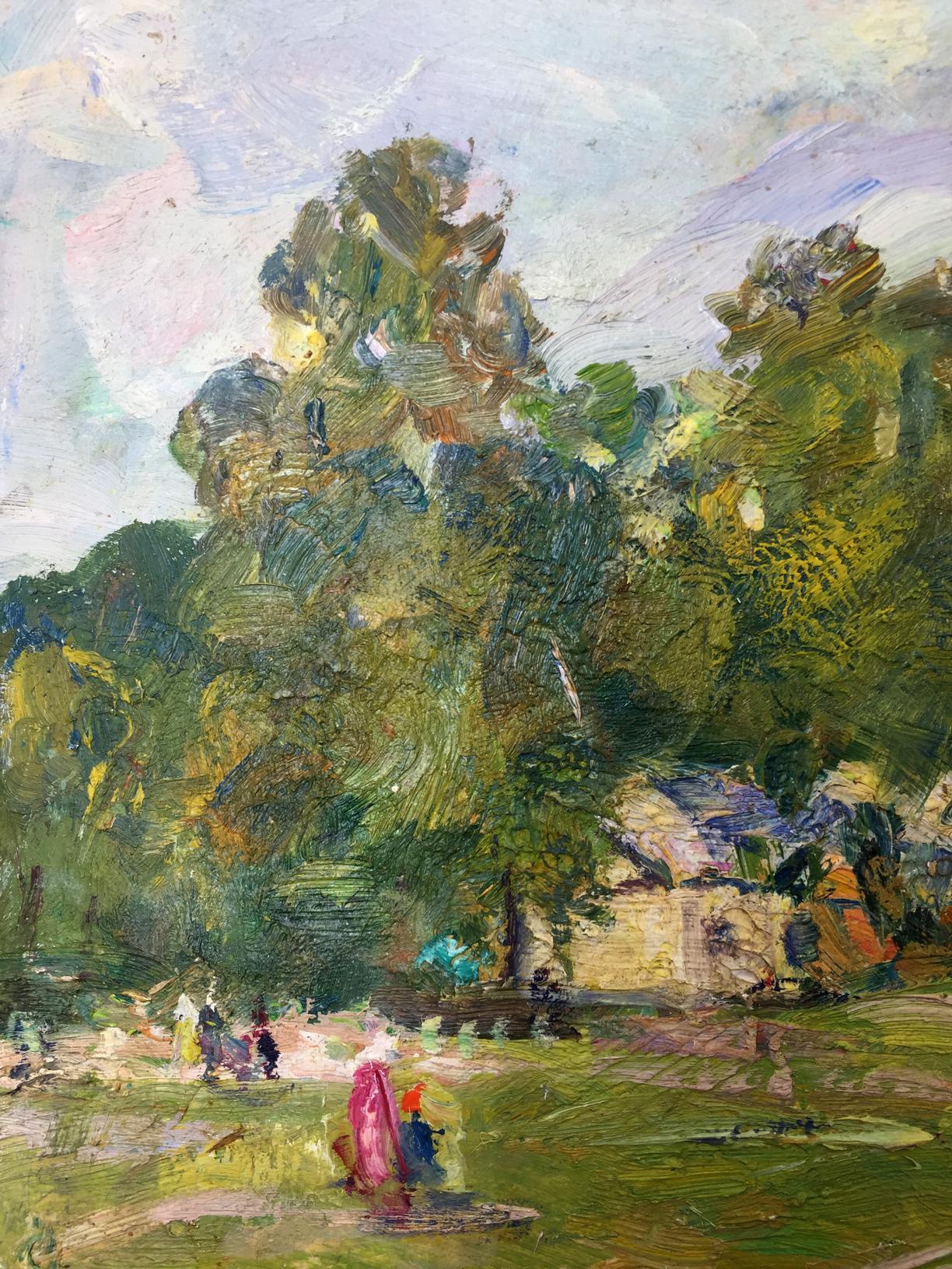 Impressionistic oil painting Warm summer by M.y Grigory Semenovich