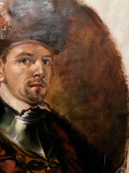 Oil painting portrait of Nobleman Alexander Arkadievich Litvinov
