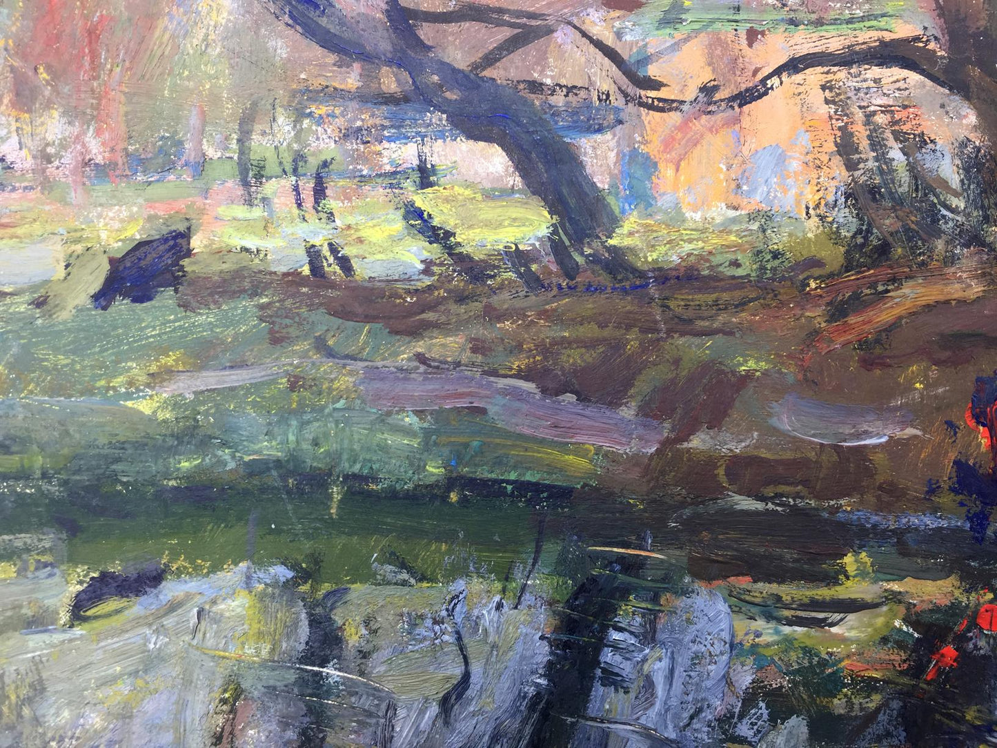 Oil painting Autumn by Petrashevsky Stanislav Vasilievich
