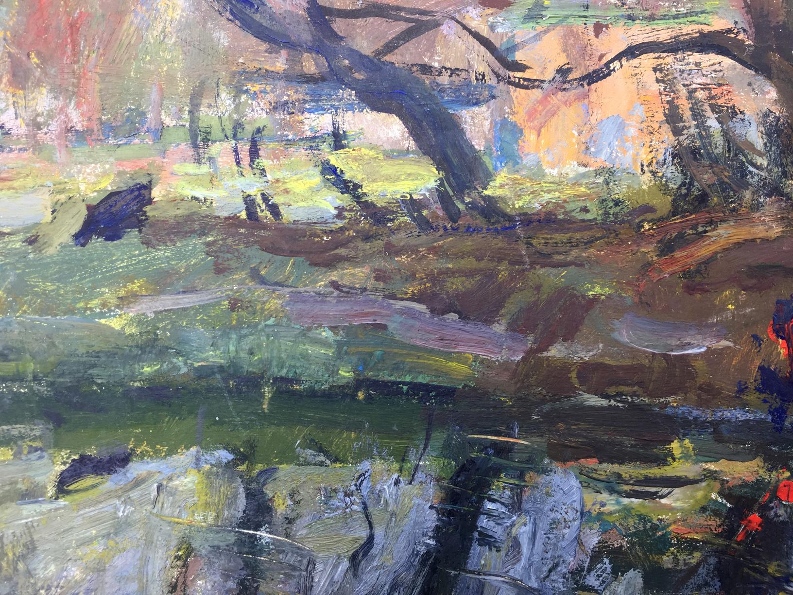 Oil painting Autumn by Petrashevsky Stanislav Vasilievich