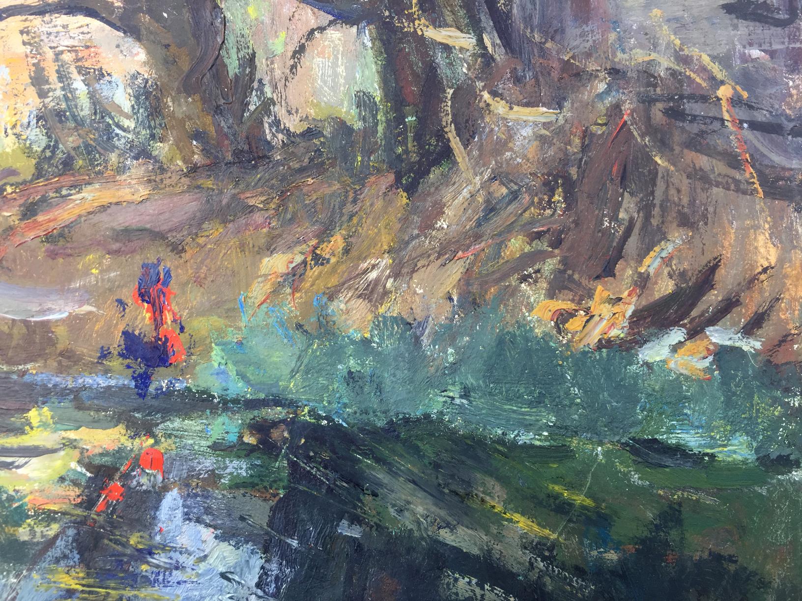 Oil painting Autumn by Petrashevsky Stanislav Vasilievich