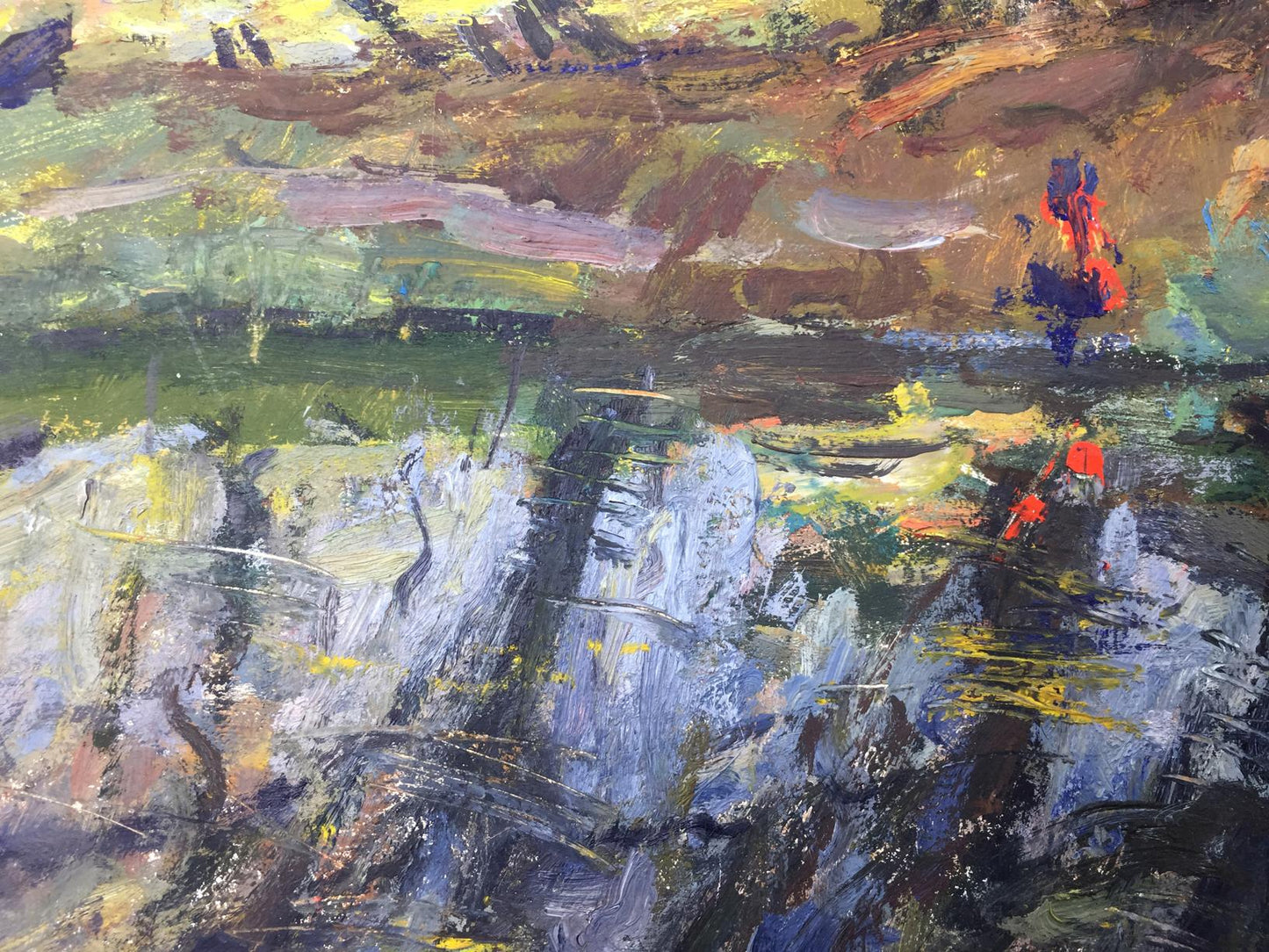 Oil painting Autumn by Petrashevsky Stanislav Vasilievich