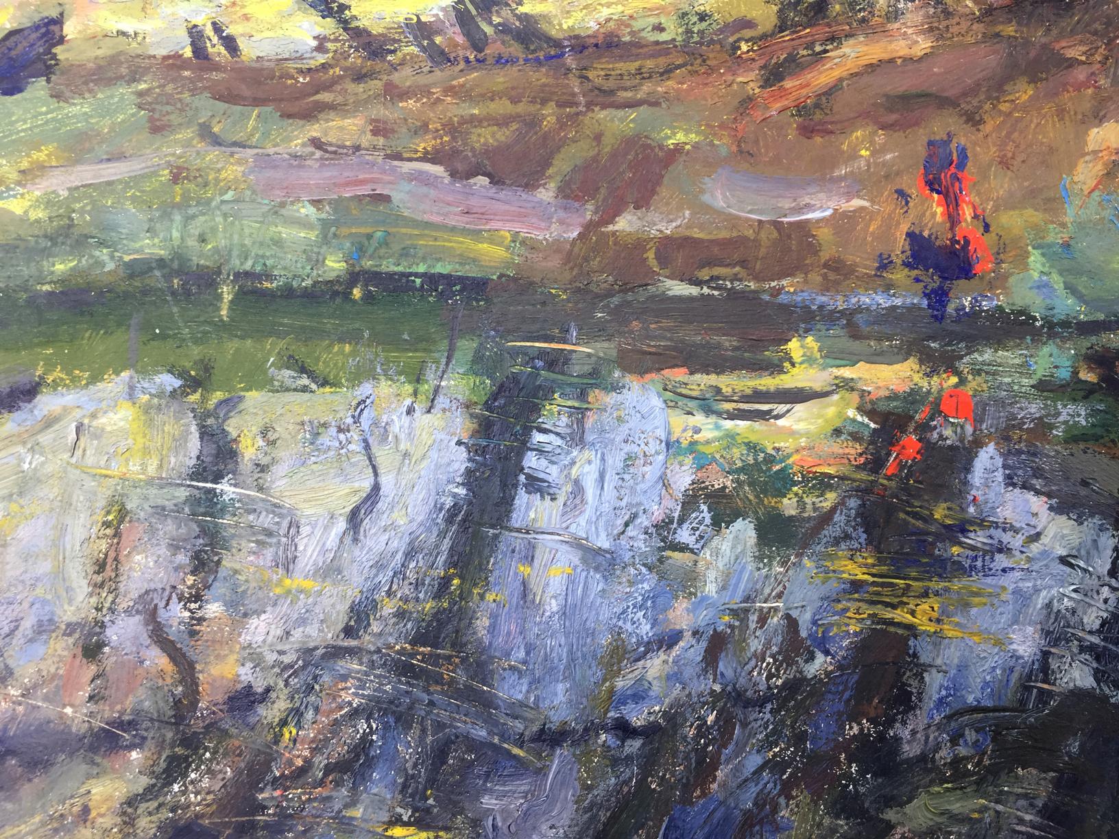 Oil painting Autumn by Petrashevsky Stanislav Vasilievich