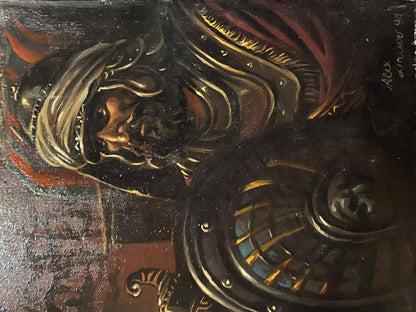 Oil painting Artaxers Aruan by Esther Alexander Arkadievich Litvinov