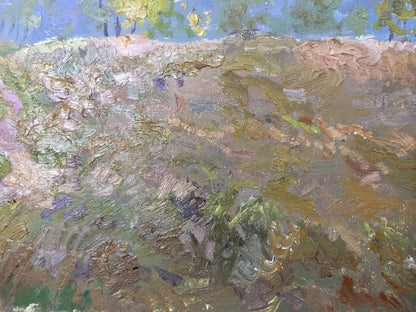Impressionistic oil painting Misty Morning by Alexander Fedorovich Mynka