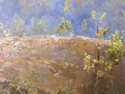 Impressionistic oil painting Misty Morning by Alexander Fedorovich Mynka