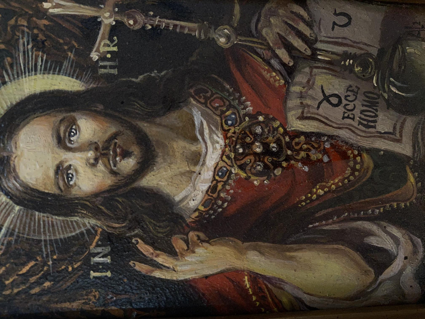 Oil painting of Jesus Christ by Alexander Arkadievich Litvinov
