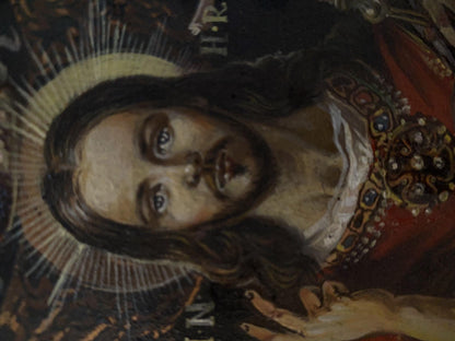 Oil painting of Jesus Christ by Alexander Arkadievich Litvinov