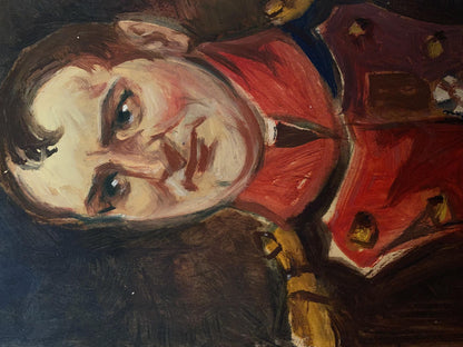 Oil painting of Bonaparte by Alexander Arkadievich Litvinov