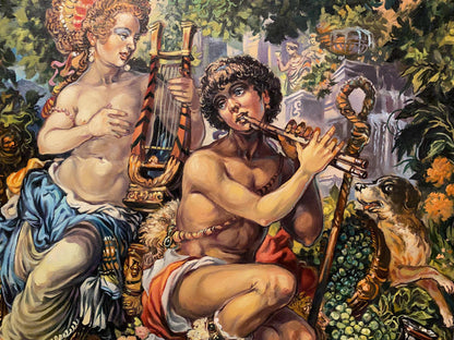 Oil painting Princess Melodia by Alexander Arkadievich Litvinov