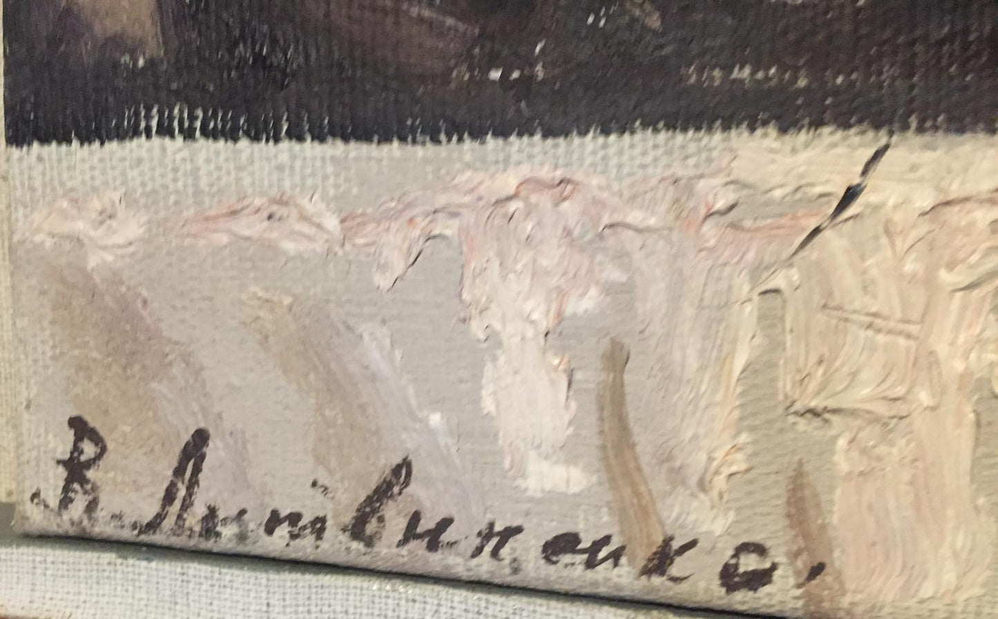 Oil painting by Gavdzinsky Albin Stanislavovich with signature в