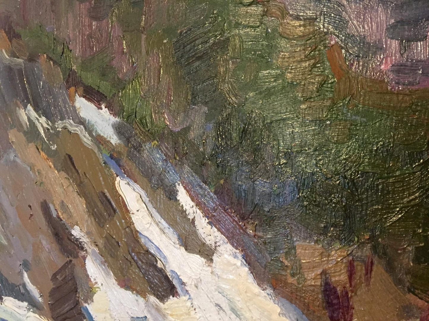 Oil painting Snow Plain by Kharchenko Vladimir Ivanovich