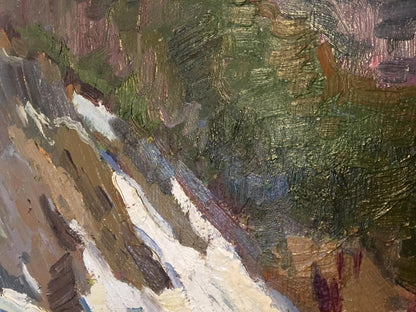 Oil painting Snow Plain by Kharchenko Vladimir Ivanovich