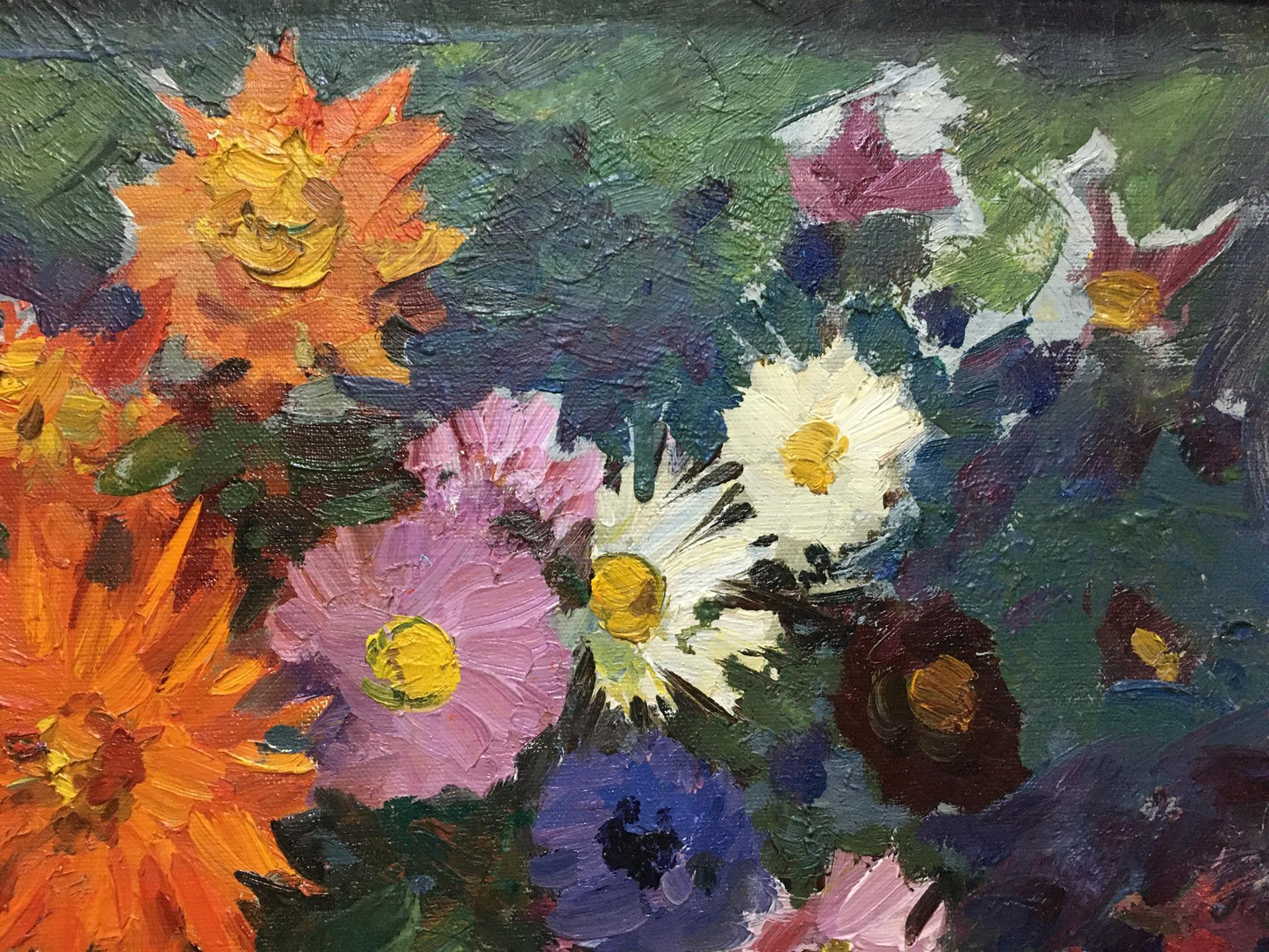 Oil painting Autumn flowers by Khodchenko Lev Pavlovich