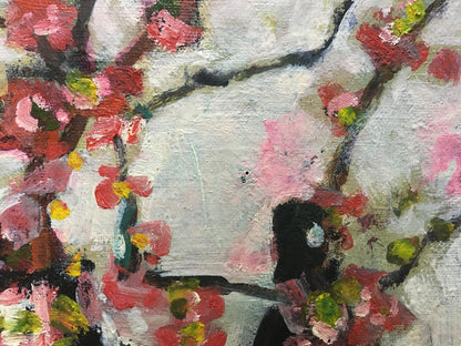 Oil painting Flowers are growing by Volsky Petr Dmitrievich vibrant blossoms