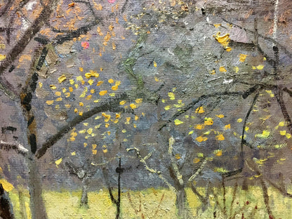 Oil painting Beautiful forest Zaretsky Victor Ivanovich
