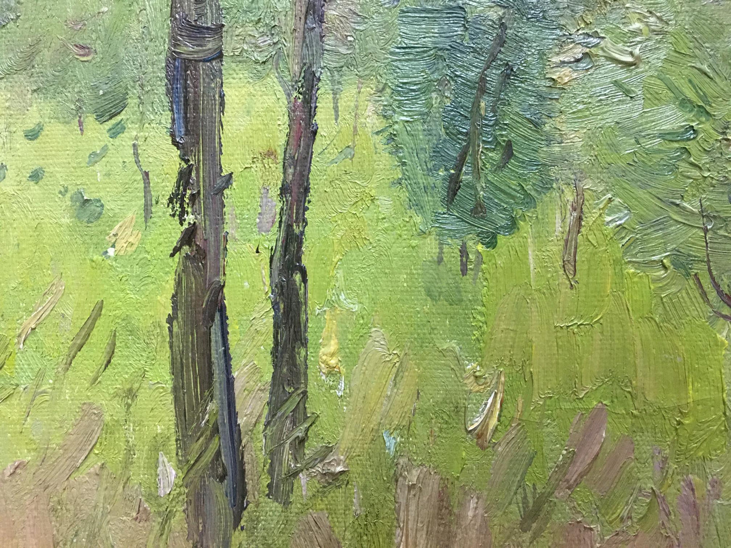 Oil painting Road to the Forest by Grigoryev Sergey Alekseevich
