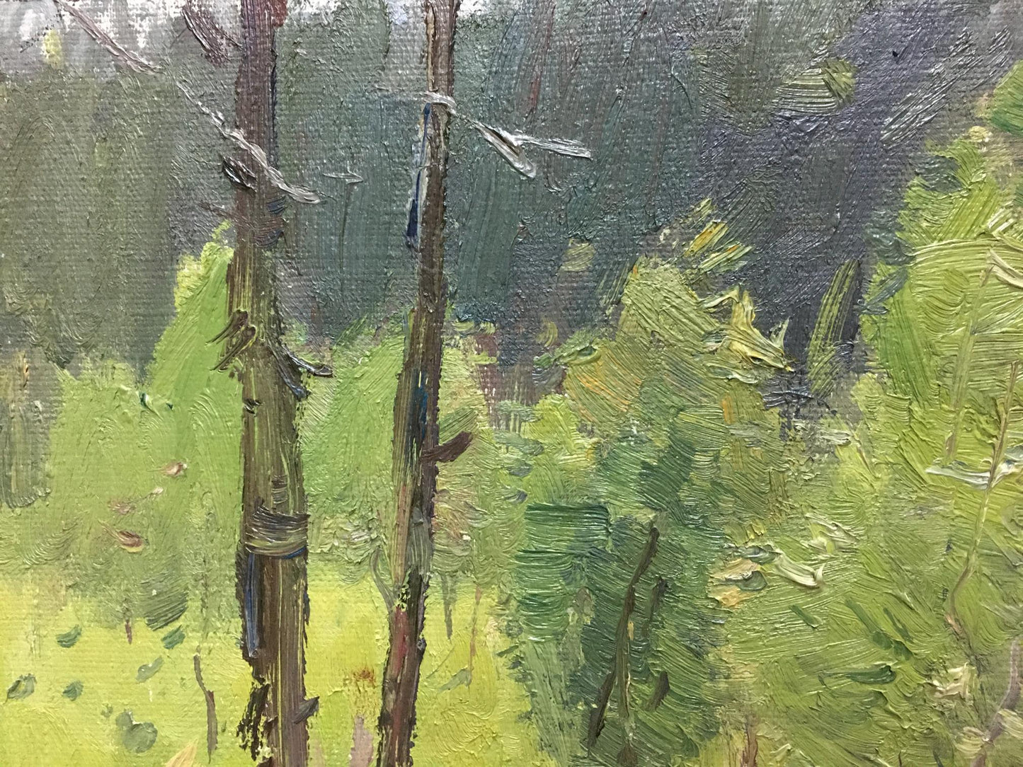 Oil painting Road to the Forest by Grigoryev Sergey Alekseevich
