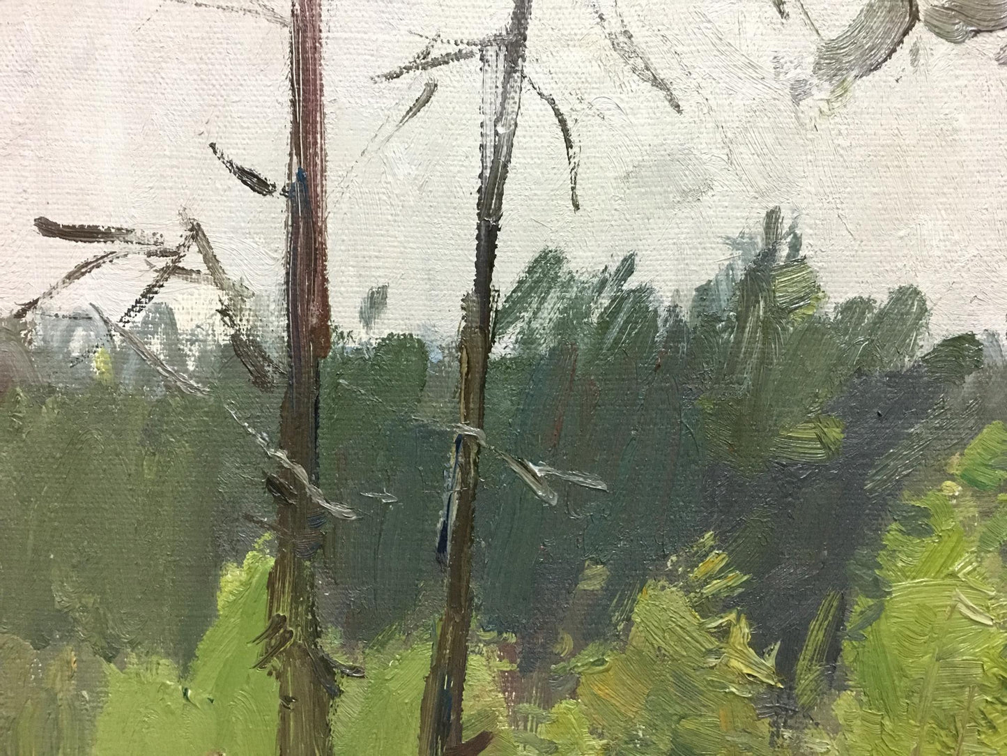 Oil painting Road to the Forest by Grigoryev Sergey Alekseevich