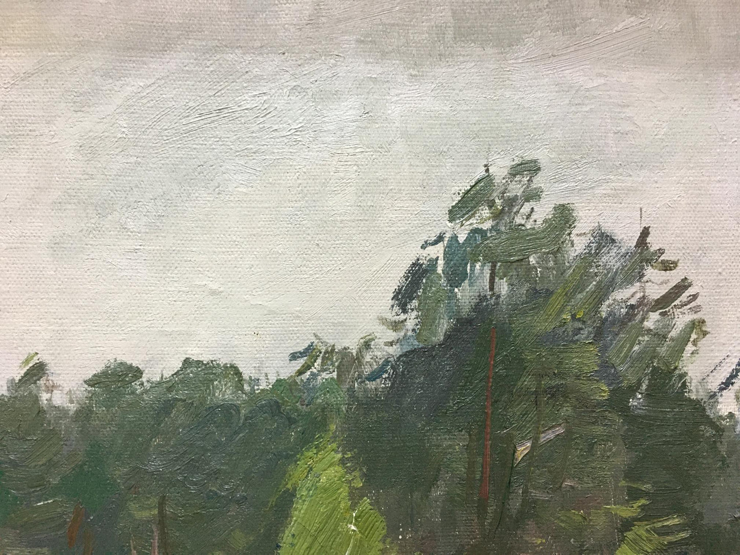 Oil painting Road to the Forest by Grigoryev Sergey Alekseevich