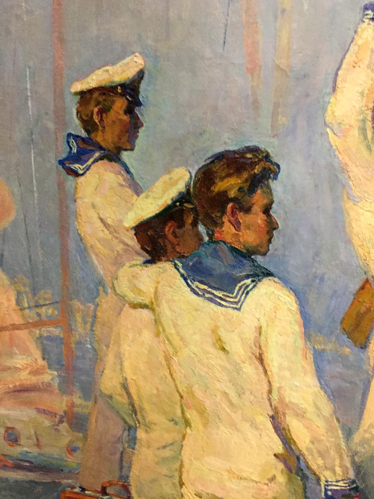 Oil painting Sails of our youth by Pavlyuk Georgy Nikolaevich