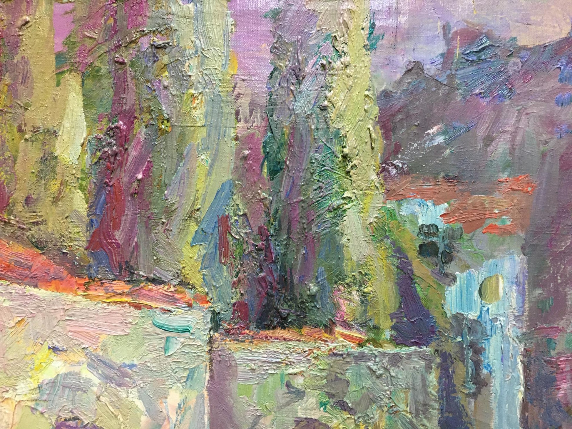 Vibrant Night Balaclava oil painting by Karpov Andrey Karpov Nikolay Mikhailovich