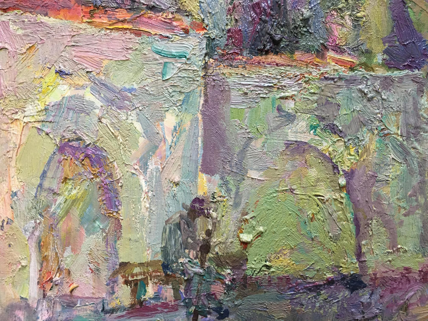 Impasto oil painting Night Balaclava by Karpov Andrey Karpov Nikolay Mikhailovich