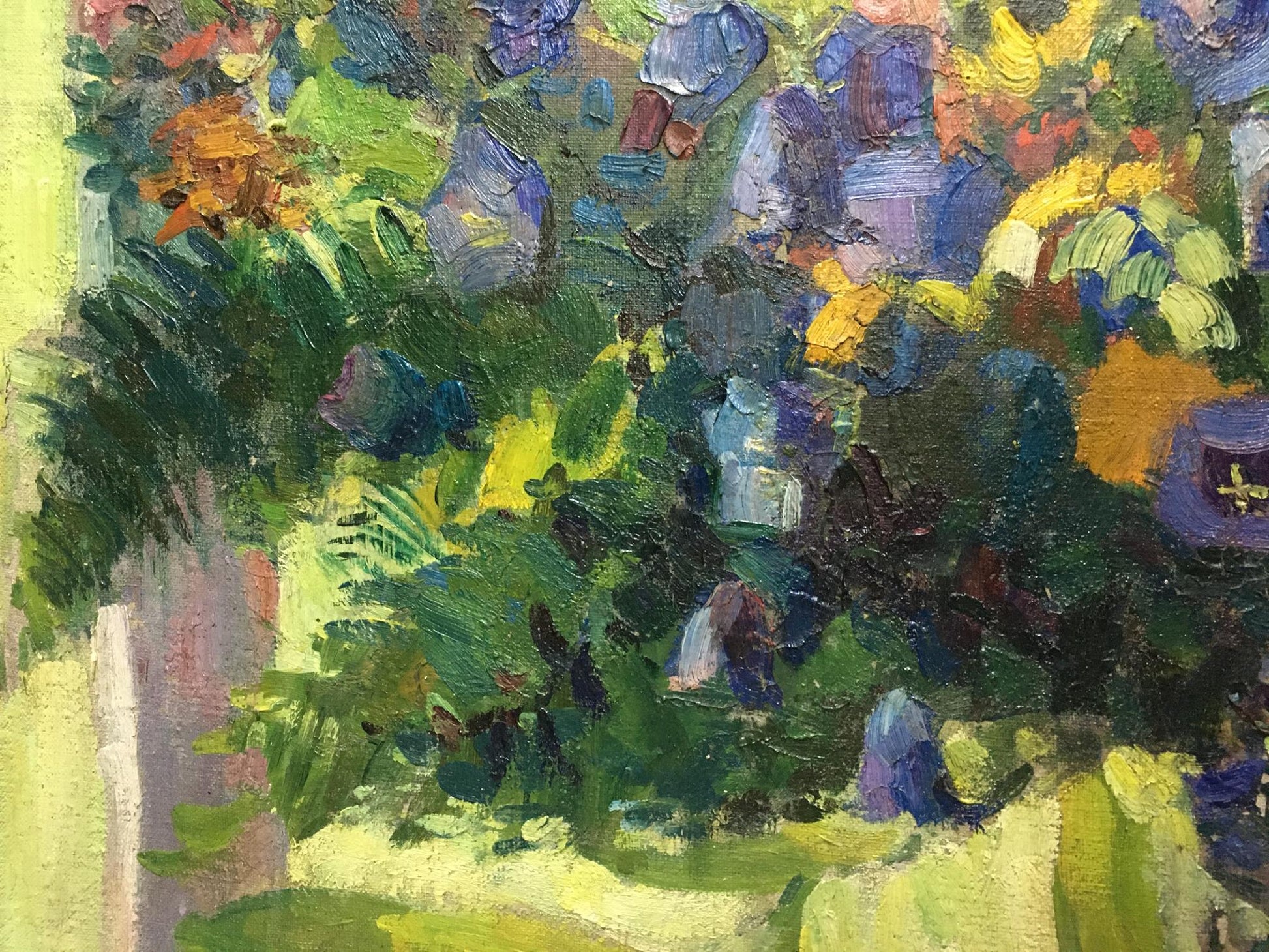 Oil painting Forest flowers by Nesukai Vera Yakovlevna