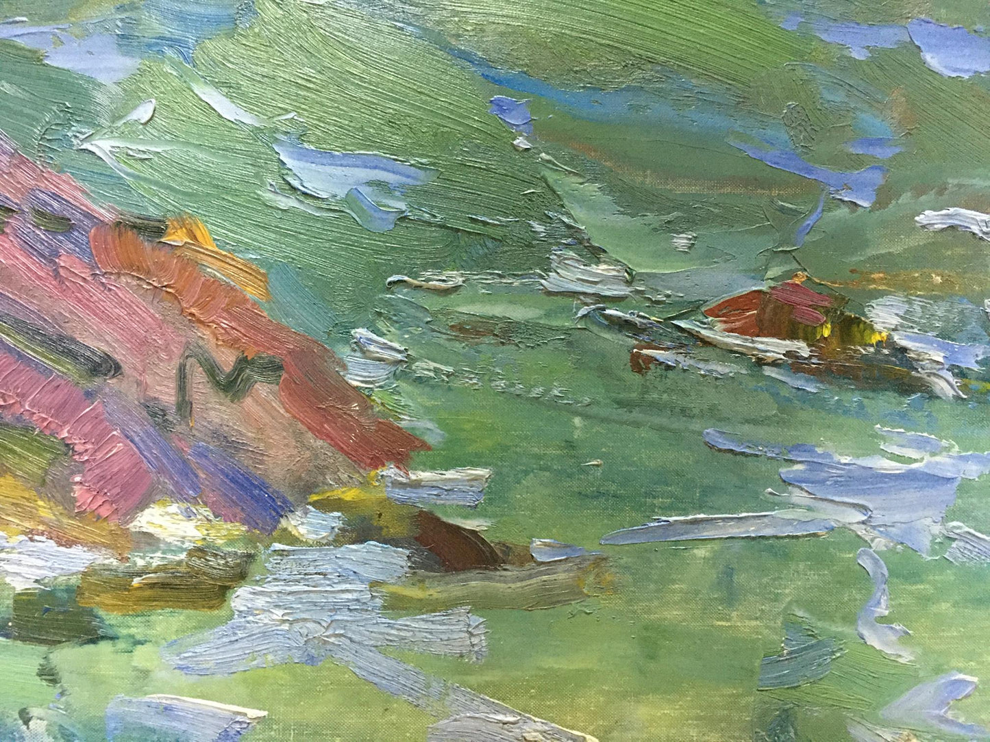 Oil painting Sea by Chegodar Vasily Dmitrievich in impressionist style
