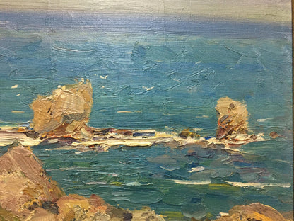 Oil painting Stone coast by Khodchenko Lev Pavlovich