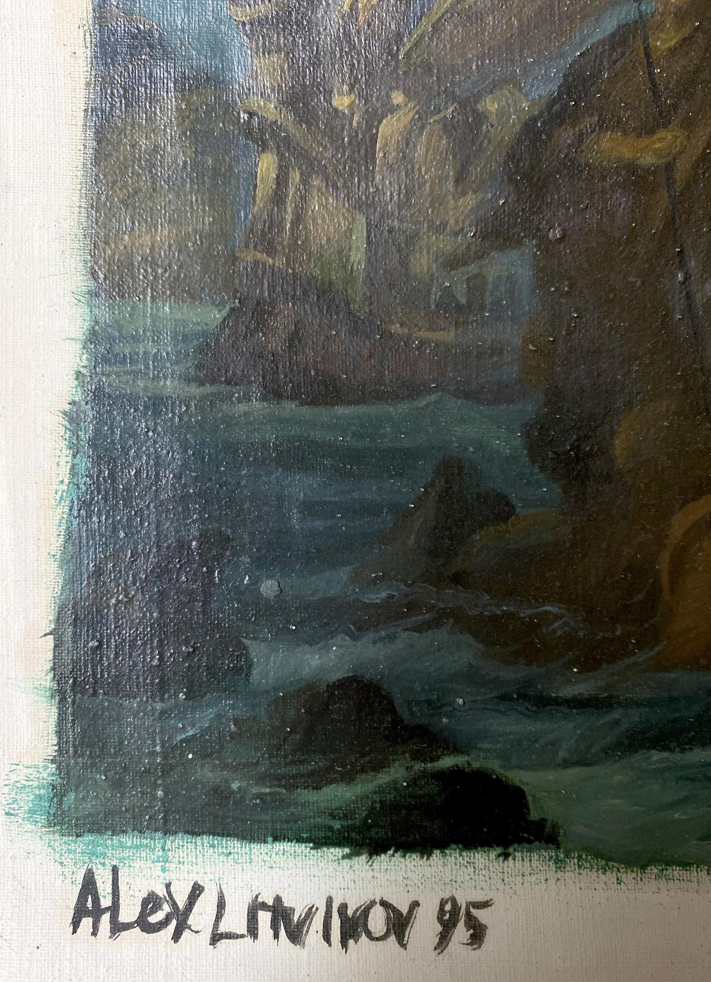 sea painting art