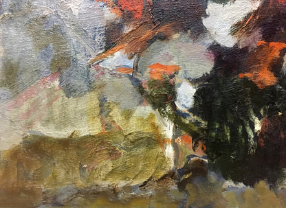 Abstract oil painting Sentiment by Zhurakovsky Victor Petrovich