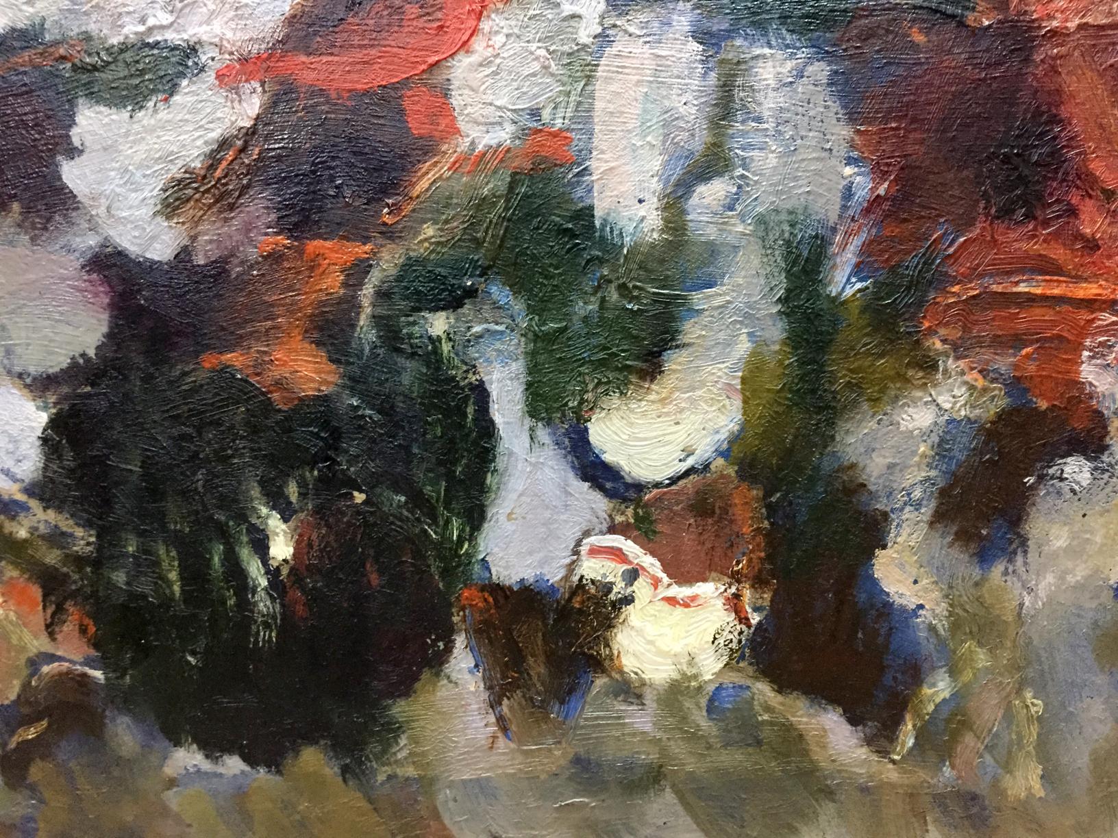 Abstract oil painting Sentiment by Zhurakovsky Victor Petrovich