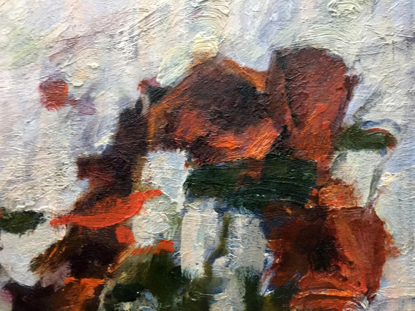 Abstract oil painting Sentiment by Zhurakovsky Victor Petrovich