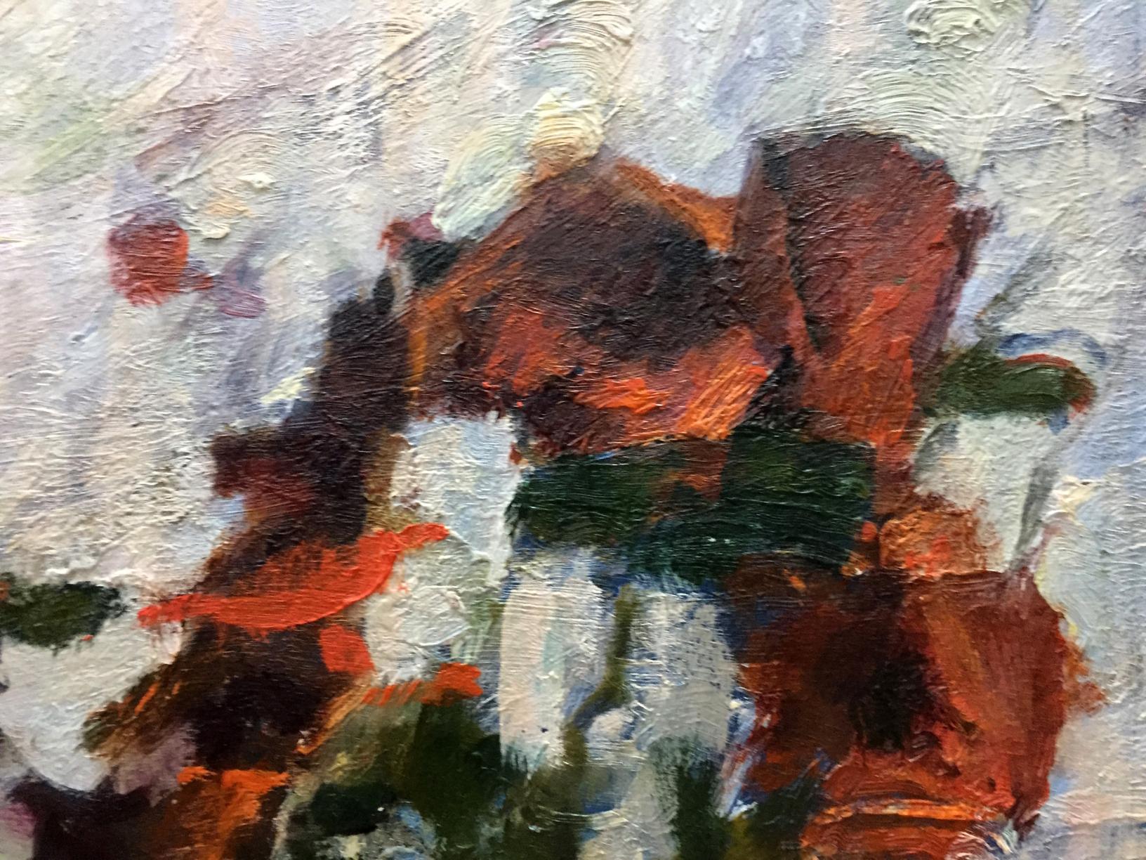 Abstract oil painting Sentiment by Zhurakovsky Victor Petrovich