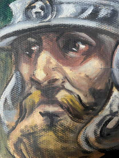 oil painting portrait