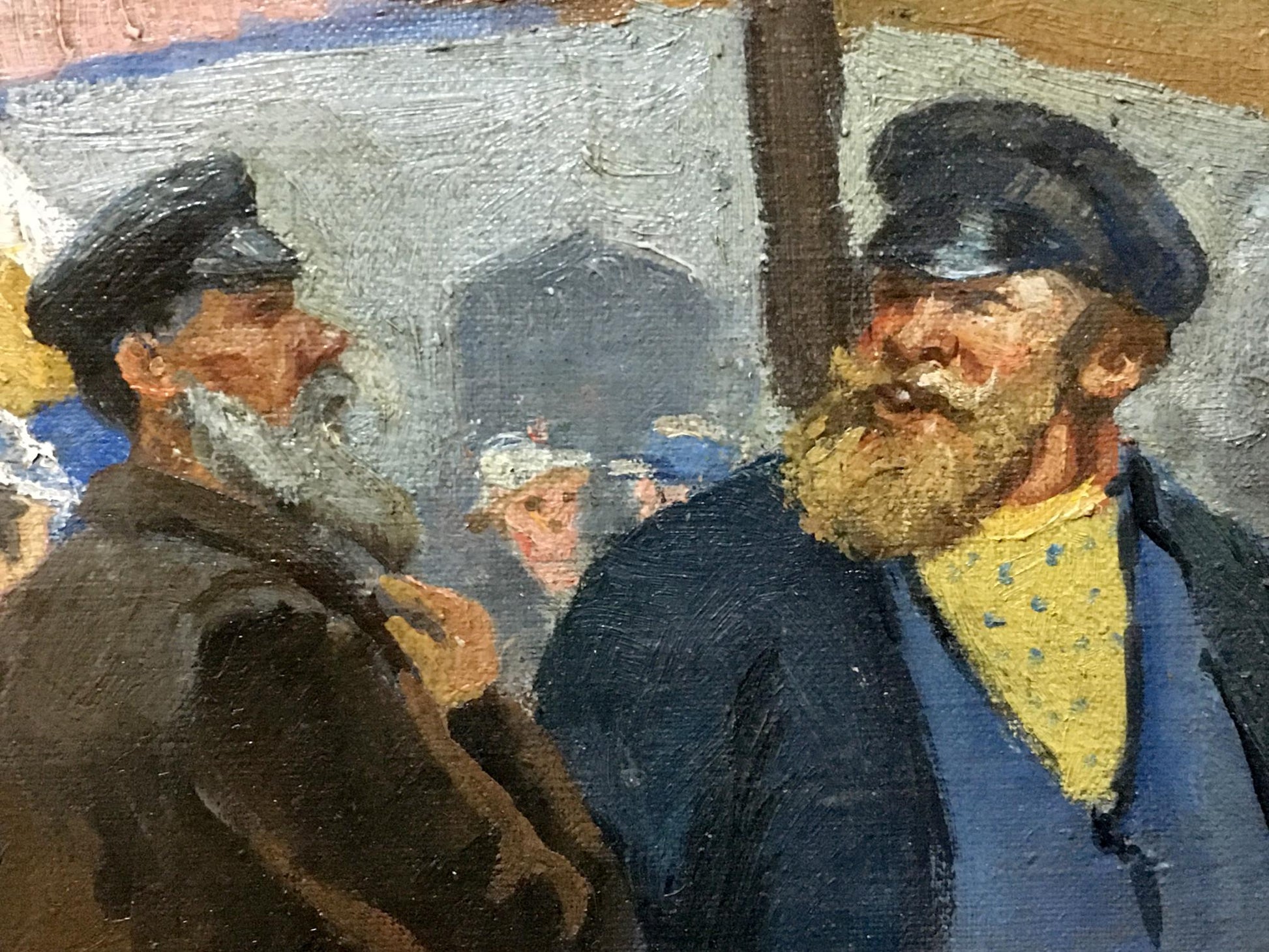 Oil painting Ilyinsky fair in Romny by Dubinchuk Victor