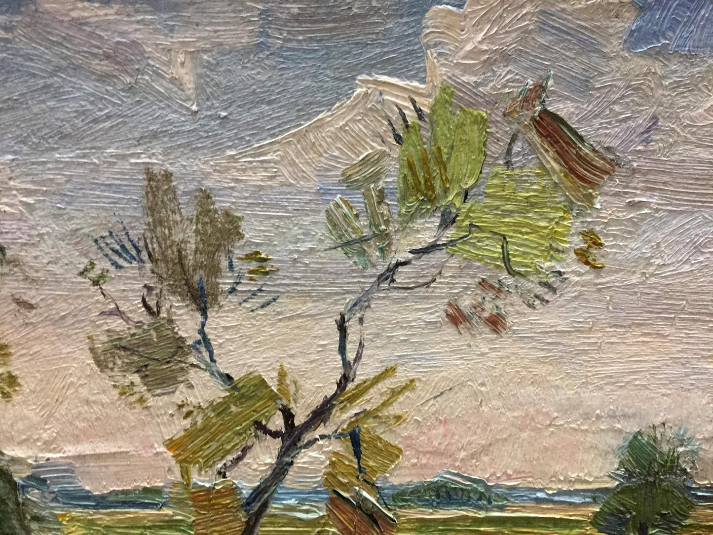 Oil painting of tree by Grigoryev Sergey Alekseevich