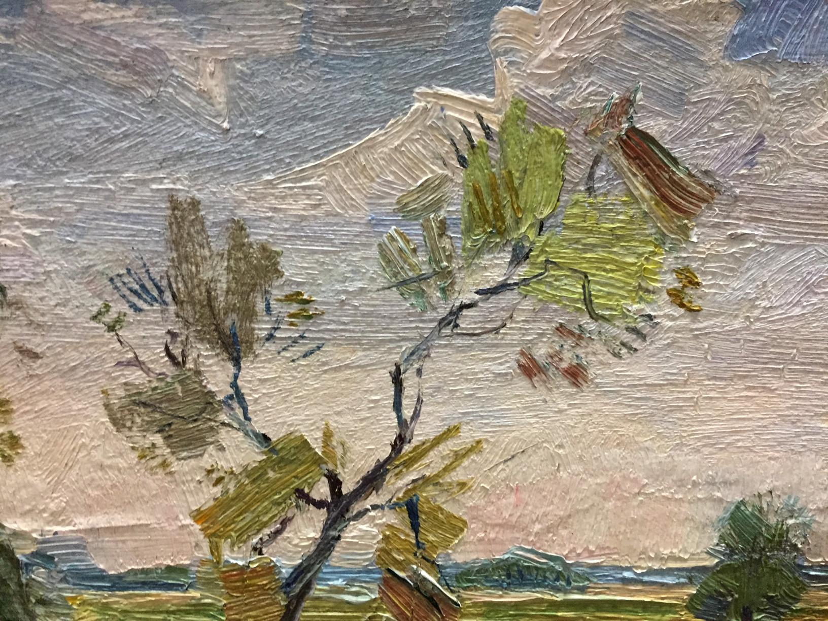 Oil painting of tree by Grigoryev Sergey Alekseevich