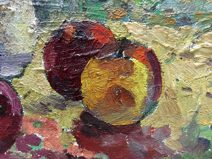 Oil painting of two plums by Bezugly Danilo Ivanovich