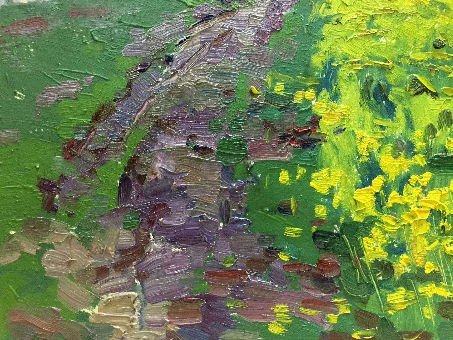 Oil painting Flower field by Mordovets Andrey Nikitich